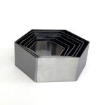 Narkalıp Altıgen Kurabiye Kalıbı 6 Lı NRT-025