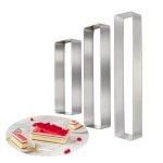 Narkalıp Dikdörtgen Tiramisu Kalıbı 3 Lü NRT-051