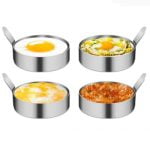Narkalıp Yuvarlak Omlet Ve Krep Pişirme Kalıbı 4 Lü Cap 10cm NRT-054