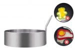 Narkalıp Yuvarlak Omlet Ve Krep Pişirme Kalıbı 4 Lü Cap 8cm NRT-053 - Görsel 3