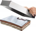 Narkalıp Dikdörtgen Bölmeli  Kek Kalıbı Drinlik 6 cm NRT-130 - Görsel 3