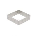 Narkalıp Kare Delikli Tart Kalıbı 5 Li  Çap 8çm NRT-061 - Görsel 2