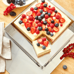 Narkalıp Kare Delikli Tart Kalıbı 5 Li  Çap 8çm NRT-061 - Görsel 3