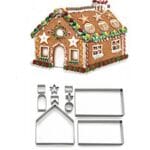 Narkalıp Ev Kurabiye Kalıbı 10 Parca NRT-092