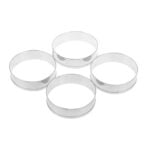 Narkalıp Hamburger Ekmeği Pişirme Kalıbı 4 Lü 12cm NRT-101 - Görsel 3