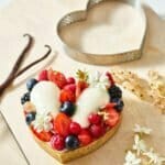 Narkalıp Delikli Kalp Tart Kalıbı 18cm NRT-108 - Görsel 3