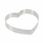 Narkalıp Delikli Kalp Tart Kalıbı 18cm NRT-108 - Görsel 2