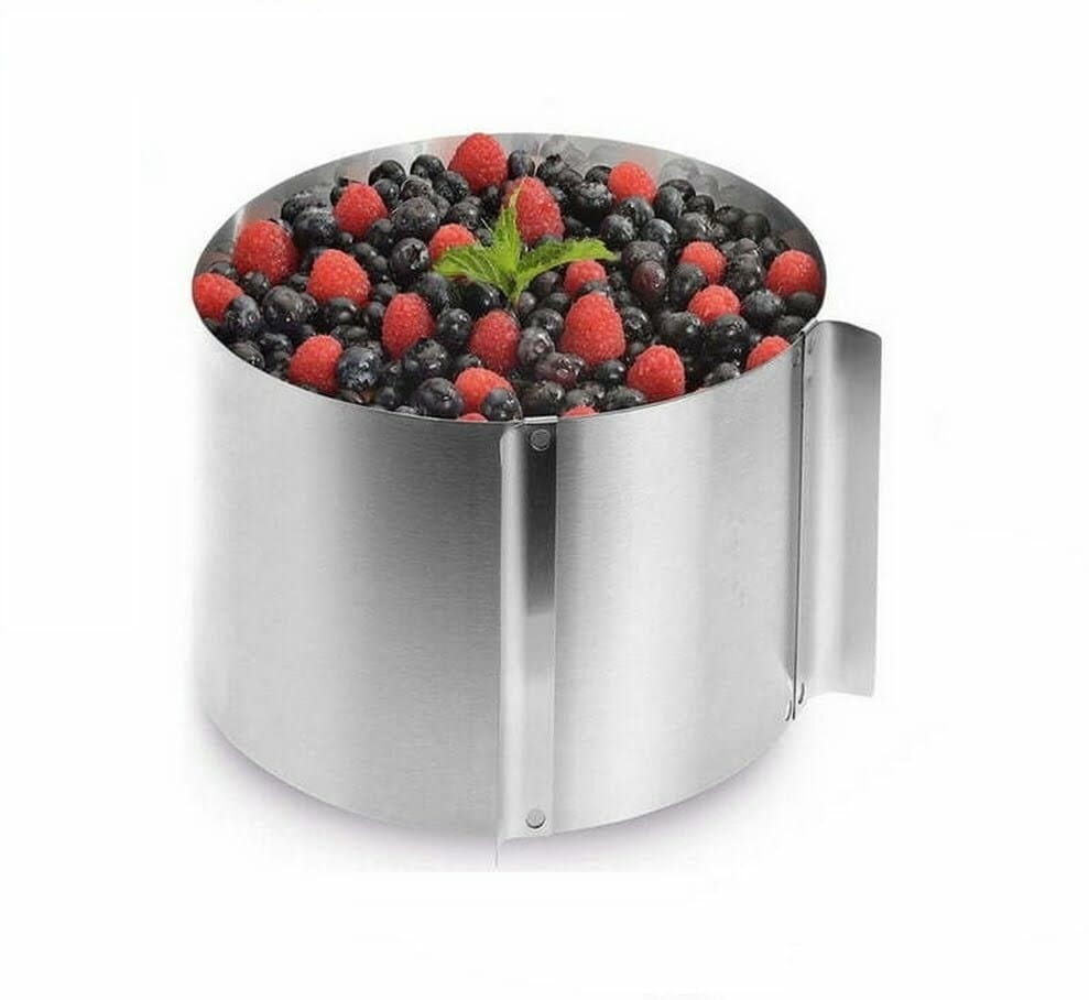 10cm-ayarli_zoom Narkalıp Yuvarlak Ayarlanabilr Kek Kalıbı Derinlik 15cm NAR-0137 - Görsel 1
