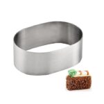 Narkalıp Oval Parfe Kek Kalıbı Çap 12cm -7cm Derinlik 5cm NRT-146