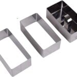 Narkalıp Dikdörtgen Parfe  Kalıbı 3 Lü NRT-150