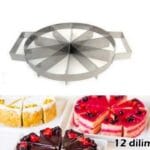 Narkalıp Pratik Yuvarlak Kek Pasta Dilimleme Çap 23 Cm 12 Dilim NRT-175