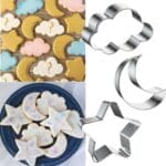 Narkalıp Yıldız Ay Bulut Kurabiye Kalıbı 3 Lü  NRT-209