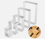 Narkalıp Dikdörtgen Kurabiye Kalıbı 5 Li  NRT-210 - Görsel 2