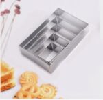 Narkalıp Dikdörtgen Kurabiye Kalıbı 5 Li  NRT-210