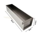 Narkalıp Dikdörtken Tiramisu Pasta Kek Brownie Kalıbı Boy 35cm Derinlik 6x8x6cm NRT-219 - Görsel 4