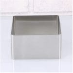 Narkalıp Kare Adet Pasta Kek Kalıbı Çap 8 x 8 cm Derinlik 8cm NRT-250