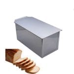 Narkalıp Paslanmaz Çelik Ekmek Pişirme Kalıbı 10x10cm Boy 15cm NRT-276