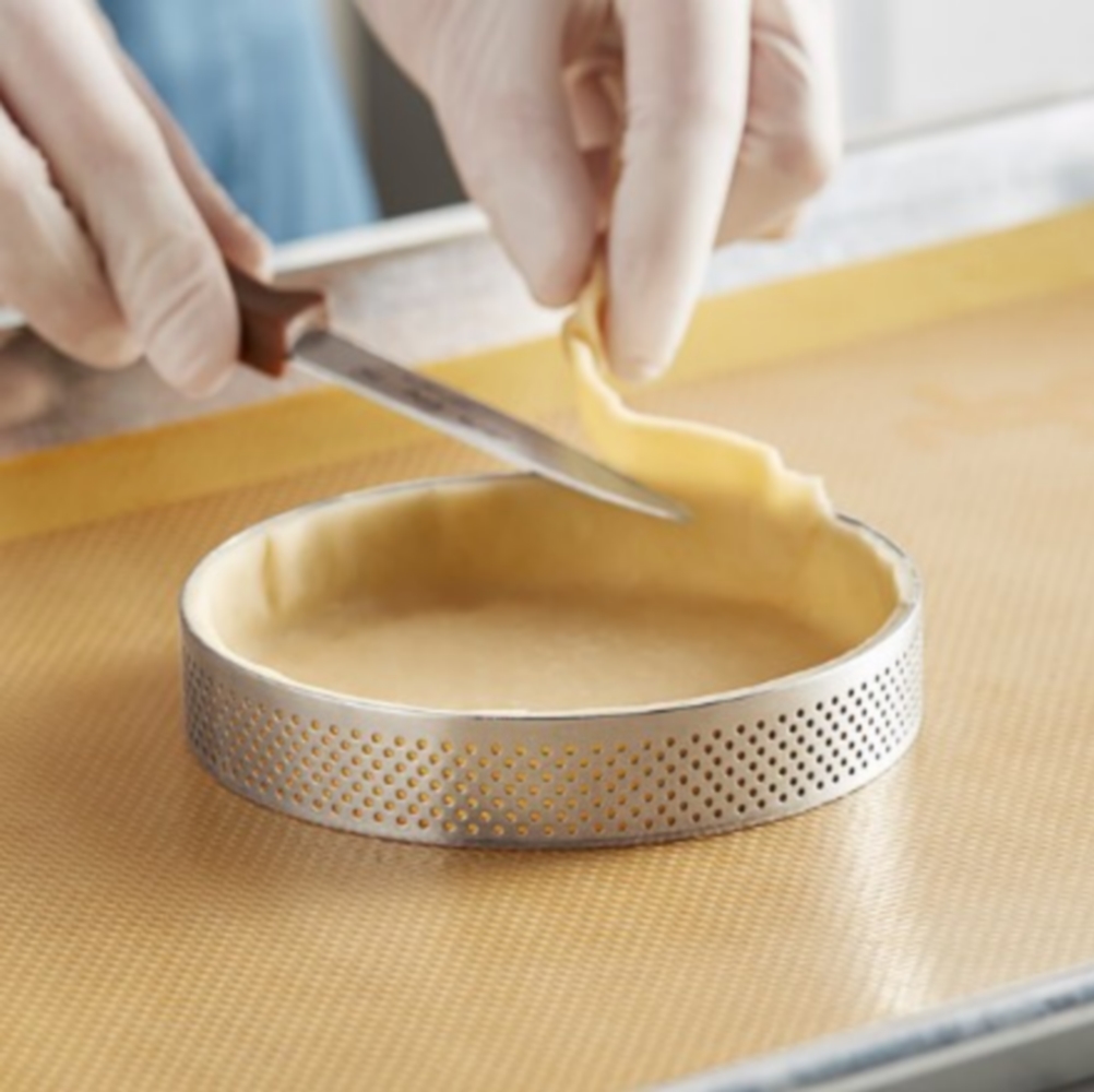 tart2.52 Narkalıp Yuvarlak Delikli Tart Kalıbı Çap 20cm Derinlik 2,5cm NRT-285 - Görsel 1
