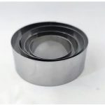 Narkalıp Yuvarlak Kurabiye Kalıbı Derinlik 3cm 4 Lü NRT-295
